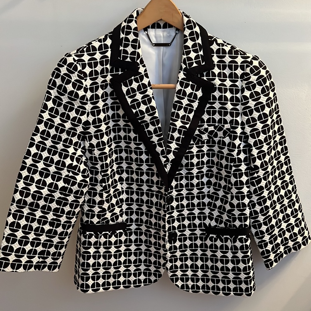 Trina Turk Cropped Fitted Blazer NWOT